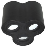 Plafoniera BAROCO 3xGU10/30W/230V nero