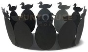 Centrotavola duck nero