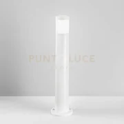 Paletto gu10 policarbonato tondo bianco d.100xh77,2 base d.175mm i-...