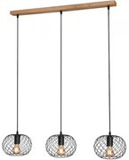 Brilo 4037-035 - Lampadario sospeso con cavo 3xE27/40W/230V