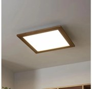 Brilagi - Plafoniera LED SLIMFRAME WOOD LED/36W/230V 49,5x49,5 cm marrone