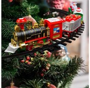 Decorazione natalizia a LED 10xLED/4xAA treno