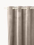 Tenda oscurante in velluto con occhielli Rush 2 pz