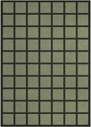 Tappeto in lana a pelo lungo tessuto a mano Avenue Checked