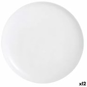 Piatto per Pizza Luminarc Friends Time Bianco Vetro Ø 32 cm (12 Unità)