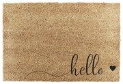 Zerbino in cocco 40x60 cm Hello Scribble - Artsy Doormats