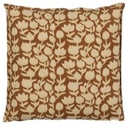 Cuscino Cotone Marrone Beige 50 x 50 cm