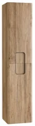 Colonna bagno sospesa 160 cm ARCO due ante reversibile Rovere Nodi