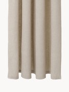 Tenda da doccia in cotone organico Chambray, idrorepellente