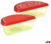 Porta pranzo Frutta Fragola Anguria Plastica 23 x 8 x 13 cm (24 Unità)