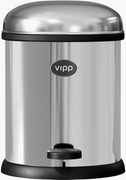 Pattumiera da bagno con pedale Vipp 12
