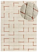 Tappeto color mattone/color crema 200x290 cm Brenda – Universal