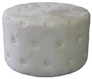 AURA - pouf rotondo in velluto