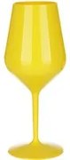 Calice vino in tritan 470 ml giallo