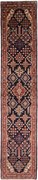Kashan Tappeto 80x380 (Iran) Annodato A Mano