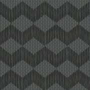 Mutina Tape Zigzag Piastrella Cm 20,5x20,5 Black