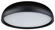 Paulmann - Oka LED Plafoniera IP44 Bianco/Nero Paulmann