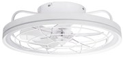 Lampadario Ventilatore da soffitto 40W illuminazione Led regolabile con telecomando Aigostar