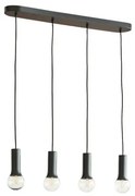 Fipas 4 Lampada a Sospensione Black - Lindby