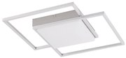 Lindby - Zayd LED Plafoniera Dimmerabile Nickel Lindby