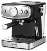 Caffettiera Express a Leva UFESA CE7244 1,5 L Nero Argentato 850 W