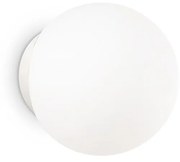 Applique Moderna Mapa Vetro Bianco 1 Luce G9 3W 3000K Luce Calda