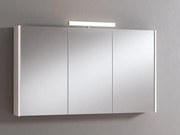 Pensile con luce Akira larice L 120 x H 70 x P 15.5 cm