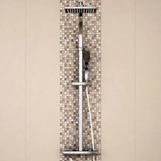 Mosaico in pietra Aredesia beige L 30 x L 30cm x Sp. 8 mm, 11 pezzi