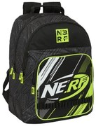 Zaino Scuola Nerf Get ready Nero 32 x 42 x 15 cm