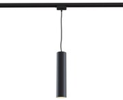 Pendente Per Binario Moderno In Alluminio Nero 1 Luce