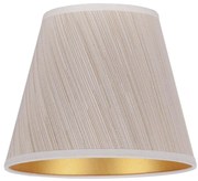 Duolla - Paralume per lampada da tavolo  SOFIA XS E14 diametro 18,5 cm beige