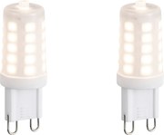Set di 2 lampadine LED dimmerabili G9 opale 3W 250lm 3000K