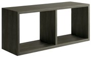 Mensola a muro Morg SPACEO rettangolare in mdf L 70 x P 23.7 cm rovere scuro