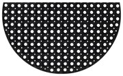 Zerbino Mezzo Rotondo 45x75 Cm İn Gomma /