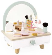 Tavolino da toeletta in legno con unicorno