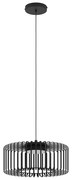 Lampadario A Sospensione Contemporaneo Ginestrone-Z Acciaio Nero 1 Luce Led 22W