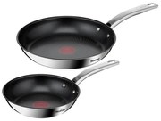 Teglie in acciaio inox 2 pezzi Intuition - Tefal