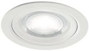 Incasso led mizar orientabile bianco 15w 1000lm 4000k 14,5x5,5cm