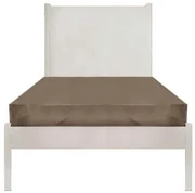 Letto Estraibile Bianco Rustico (100x200 Cm)