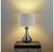 Searchlight EU2750SS - Lampada da tavolo TOUCH 1xE14/40W/230V