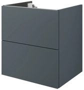 Mobile da bagno sotto lavabo SENSEA Neo  laccato lucido L 60 x H 64 x P 48 cm 2 cassetti, lavabo non incluso