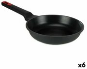 Padella Ø 26 cm Nero Alluminio (6 Unità)