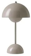 &Tradition - Flowerpot VP9 Lampada da Tavolo Portatile Grey Beige &Tradition