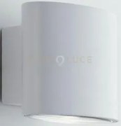 Applique biemissione led boxter bianca 8w 960lm cct 3000k / 4000k i...