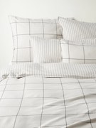 Copripiumino in flanella di cotone a quadri Noelle