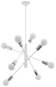 Lampadario Moderno Gradoli cromo 8x E27 Ø71cm EGLO