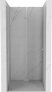 Mexen Lima porta doccia pieghevole 90 cm, trasparente, cromo - 856-090-000-01-00