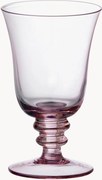 Set di 2 bicchieri da vino in vetro soffiato Leopold