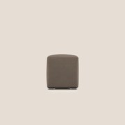 Cube pouf in tessuto morbido impermeabile T02 marrone