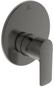 Rubinetto per doccia getto laminare cristallino monocomando Concept Air grigio satinato IDEAL STANDARD